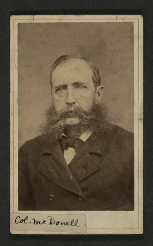 Photographer unknown :Portrait of Col. Thomas McDonnell 1832-1899