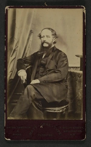 Wrigglesworth & Binns (Wellington) fl 1874-1900 :Portrait of William Colenso