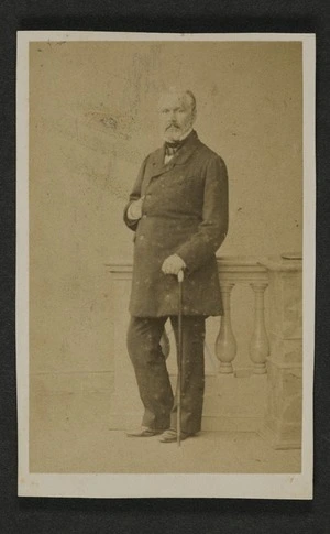 Photographer unknown: Portrait of Heinrich Rossum