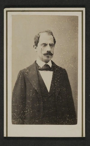 Photographer unknown: Portrait of Charles Maunoir