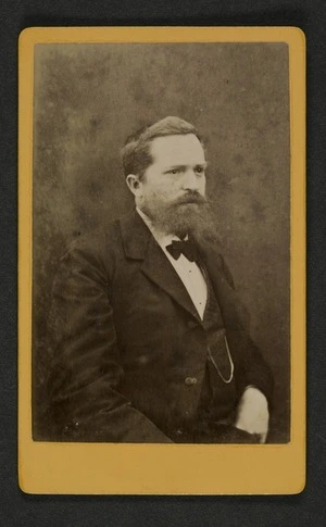 Photographer unknown: Portrait of Dr Otto Finsch