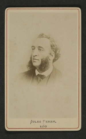 Photographer unknown: Portrait of Jules Ferry