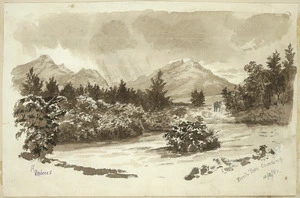 Holmes, Katherine McLean, 1849-1925 :Birch Tree Crossing. 12/2/81.