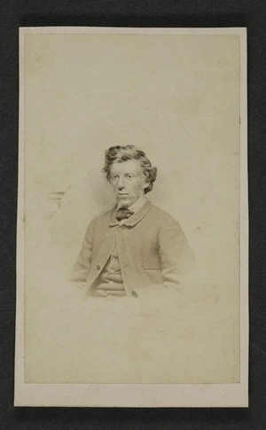 Photographer unknown: Portrait of George Dobson