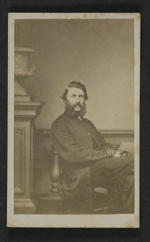 Photographer unknown: Portrait of James West Stack