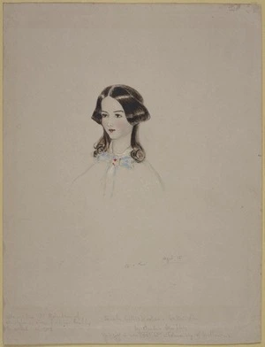 [Heaphy, Charles] 1820-1881 :A.C. aged 15 [Sarah (Abbie) Cooper, aged 15, of Wellington. 1849]