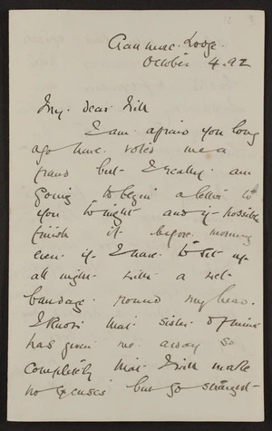 Letters from Frances Hodgkins