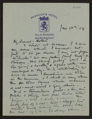 Letters from Frances Hodgkins