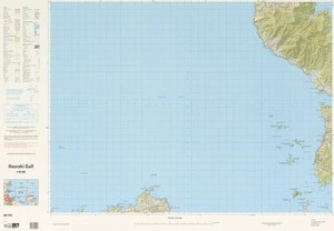 Hauraki Gulf / National Topographic/Hydrographic Authority of Land Information New Zealand.