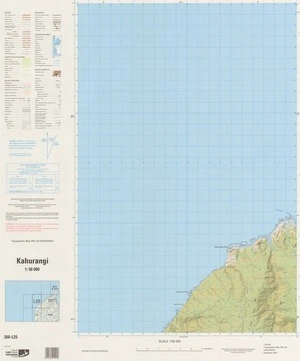 Kahurangi / National Topographic/Hydrographic Authority of Land Information New Zealand.