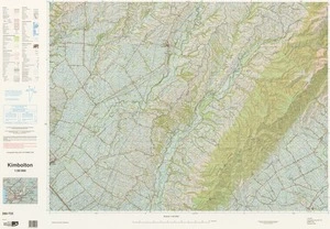 Kimbolton / National Topographic/Hydrographic Authority of Land Information New Zealand.