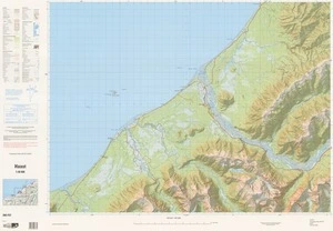 Haast / National Topographic/Hydrographic Authority of Land Information New Zealand.