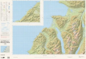 Lake McKerrow/Whakatipu Waitai / National Topographic/Hydrographic Authority of Land Information New Zealand.