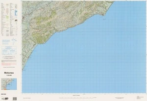 Motunau / National Topographic/Hydrographic Authority of Land Information New Zealand.