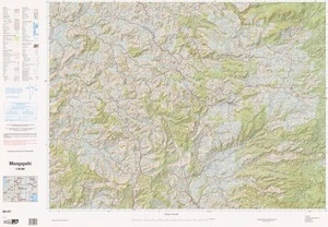 Mangapehi / National Topographic/Hydrographic Authority of Land Information New Zealand.