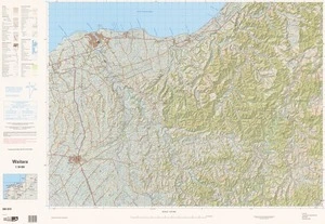 Waitara / National Topographic/Hydrographic Authority of Land Information New Zealand.