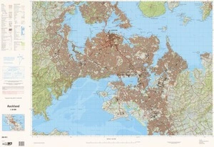 Auckland / National Topographic/Hydrographic Authority of Land Information New Zealand.