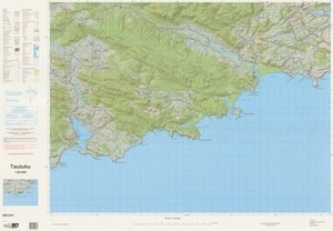 Tautuku / National Topographic/Hydrographic Authority of Land Information New Zealand.