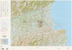 Blenheim / National Topographic/Hydrographic Authority of Land Information New Zealand.