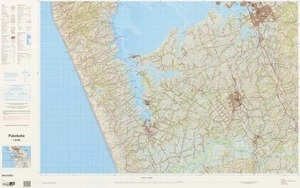 Pukekohe / National Topographic/Hydrographic Authority of Land Information New Zealand.