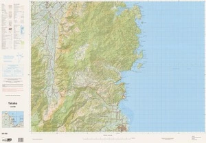 Takaka / National Topographic/Hydrographic Authority of Land Information New Zealand.