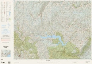 Lawrence / National Topographic/Hydrographic Authority of Land Information New Zealand.