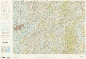 Masterton / National Topographic/Hydrographic Authority of Land Information New Zealand.