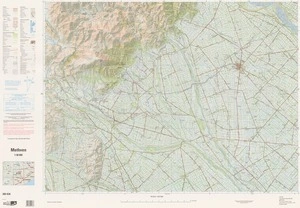 Methven / National Topographic/Hydrographic Authority of Land Information New Zealand.