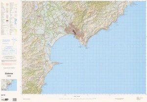 Gisborne / National Topographic/Hydrographic Authority of Land Information New Zealand.