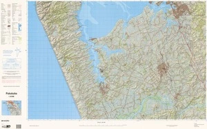 Pukekohe / National Topographic/Hydrographic Authority of Land Information New Zealand.