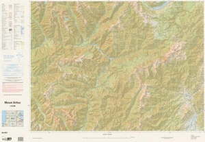 Mount Arthur / National Topographic/Hydrographic Authority of Land Information New Zealand.