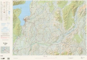 Te Anau / National Topographic/Hydrographic Authority of Land Information New Zealand.