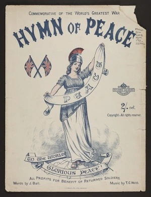 Hymn of peace / music by T. C. Webb ; words by J. Ball.