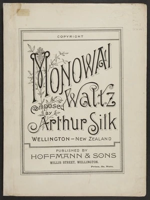 Monowai waltz / composed by Arthur Silk.