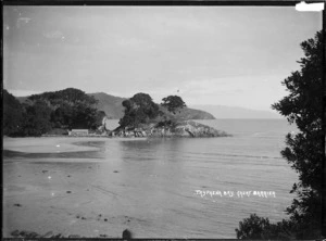 View of Pa Point, Tryphena Bay, Great Barrier Island