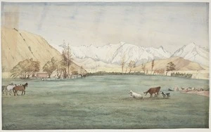 Aubrey, Christopher, fl 1868-1906 :[Farmland, Otago or Southland]. 1885