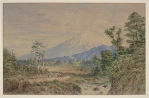 Barraud, Charles Decimus, 1822-1897 :Mount Egmont. 1888