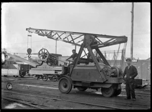 Electric mobile crane at the Hillside Railway Workshops