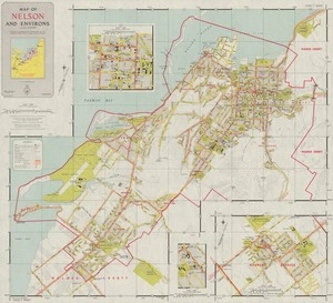 Map of Nelson and environs and including Richmond.