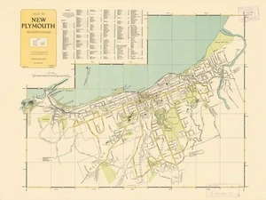 Map of New Plymouth.