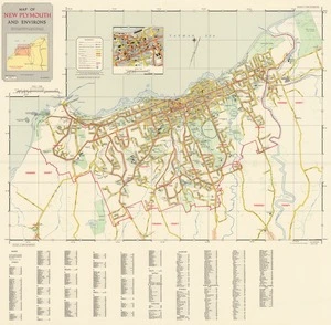 Map of New Plymouth and environs