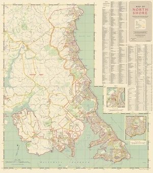 Map of North Shore.