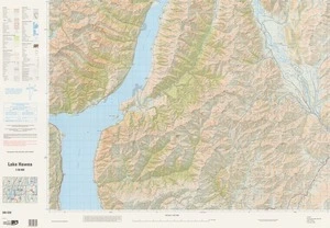 Lake Hawea / National Topographic/Hydrographic Authority of Land Information New Zealand.