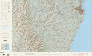 Timaru / National Topographic/Hydrographic Authority of Land Information New Zealand.