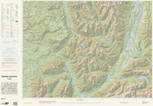 Springs Junction / National Topographic/Hydrographic Authority of Land Information New Zealand.