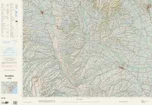 Geraldine / National Topographic/Hydrographic Authority of Land Information New Zealand.