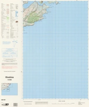 Hinahina / National Topographic/Hydrographic Authority of Land Information New Zealand.