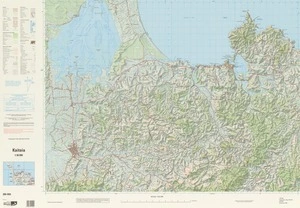 Kaitaia / National Topographic/Hydrographic Authority of Land Information New Zealand.