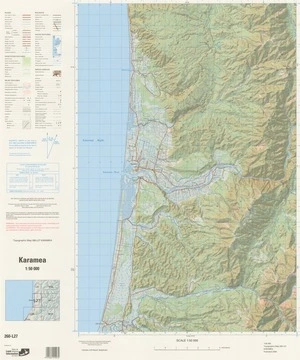 Karamea / National Topographic/Hydrographic Authority of Land Information New Zealand.