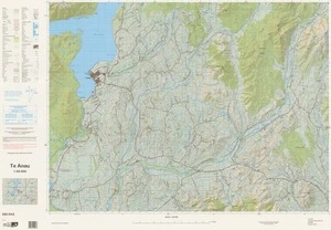 Te Anau / National Topographic/Hydrographic Authority of Land Information New Zealand.